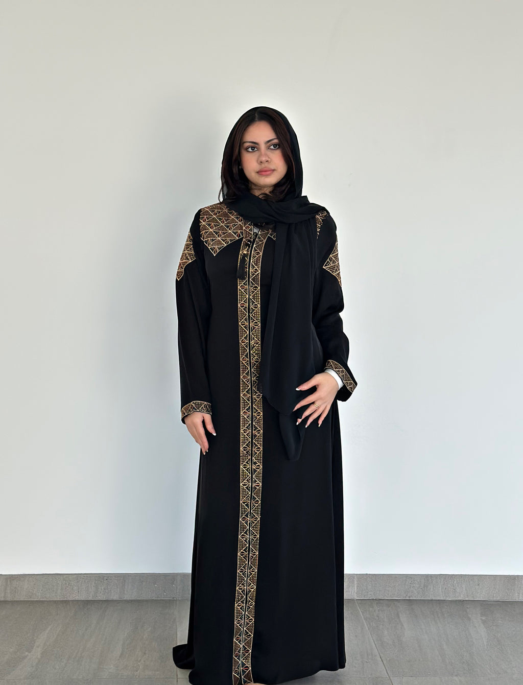 Dila Geo Panel Abaya