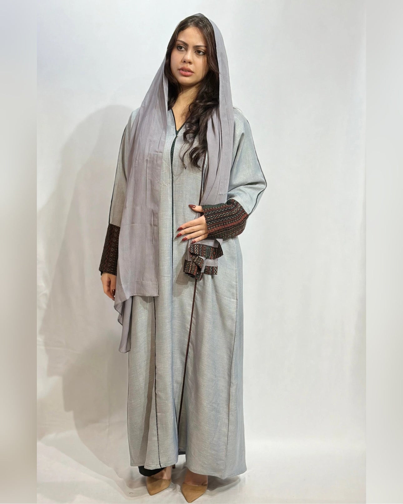 Sage Serenity Abaya