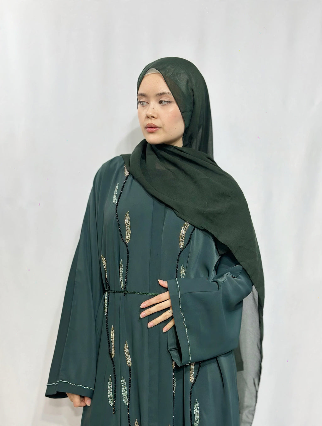 Moonlit Flow Abaya