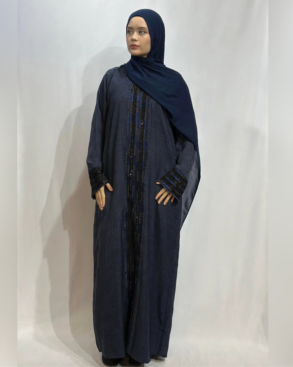 Amethyst Elegance Abaya