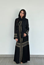 The Veridian Bronze Tapestry Abaya