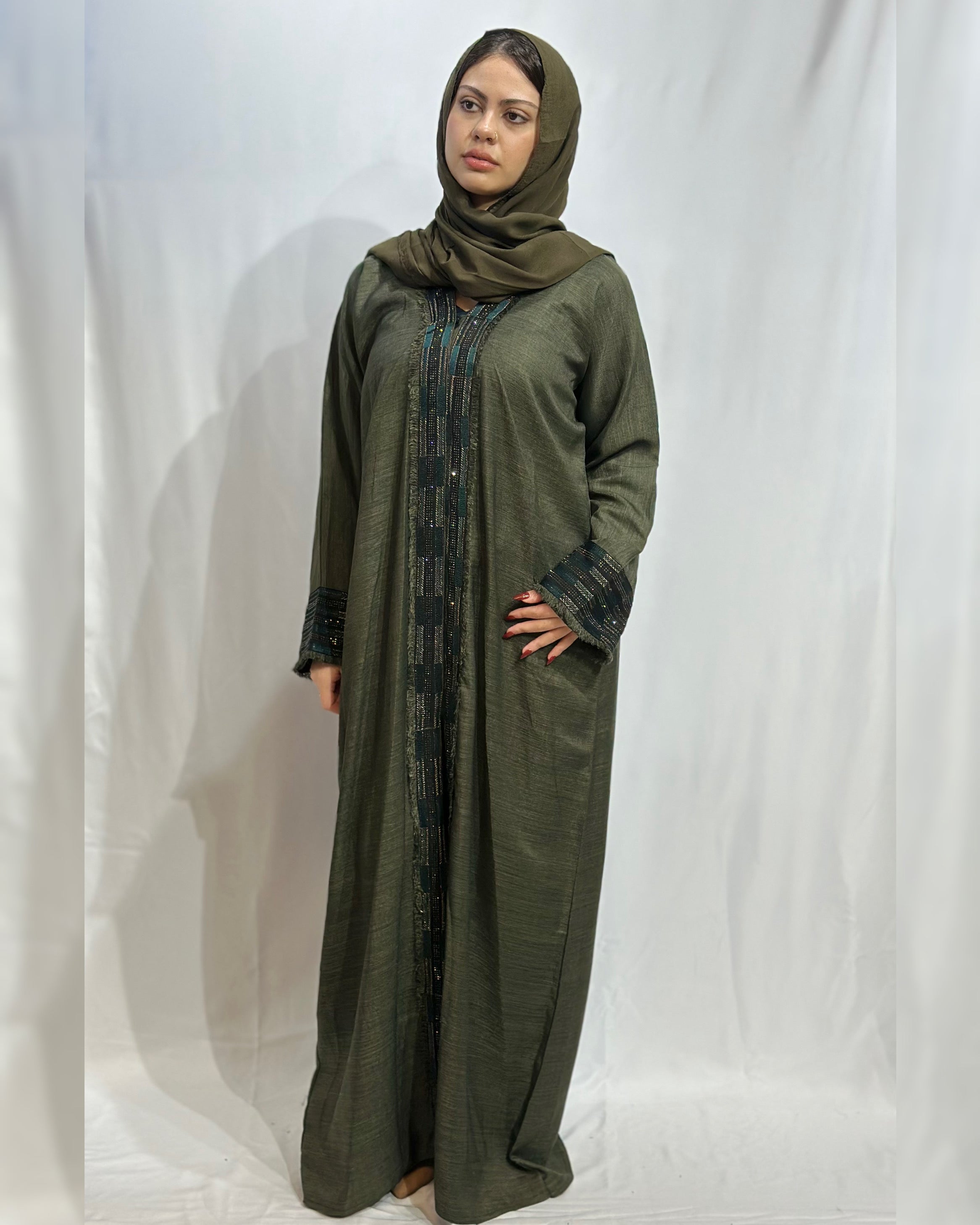 Amethyst Elegance Abaya
