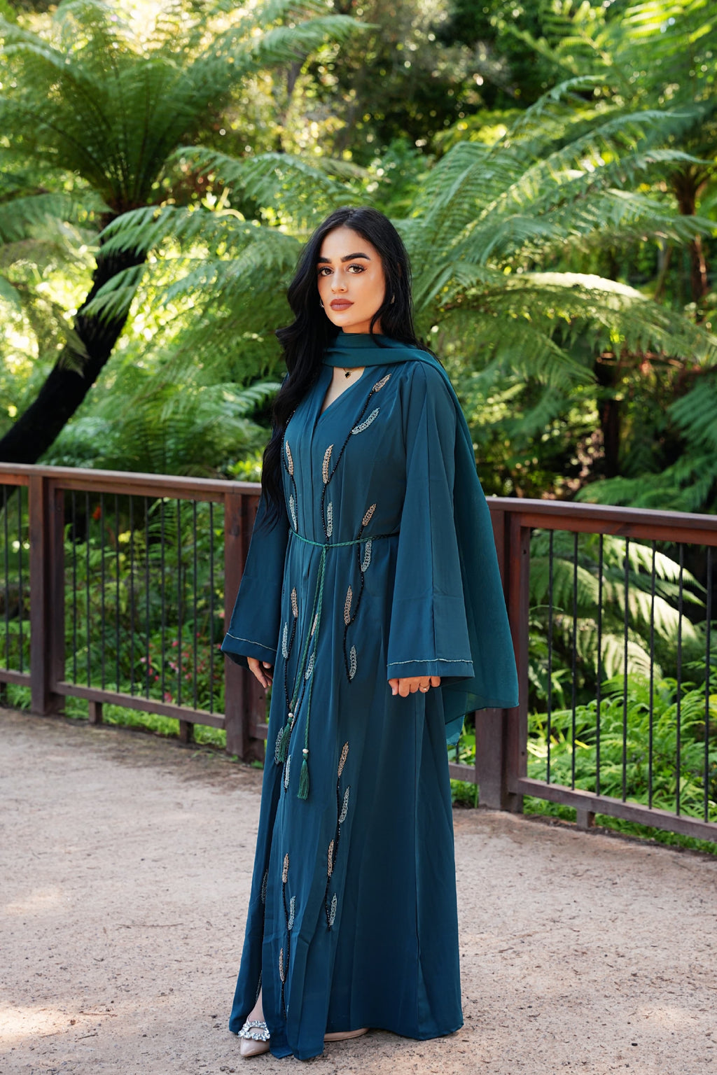 Moonlit Flow Abaya