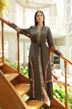 The Ottoman Heritage Green Abaya