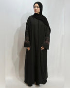 Turath Al Majd Heritage Geometric Embroidered Abaya
