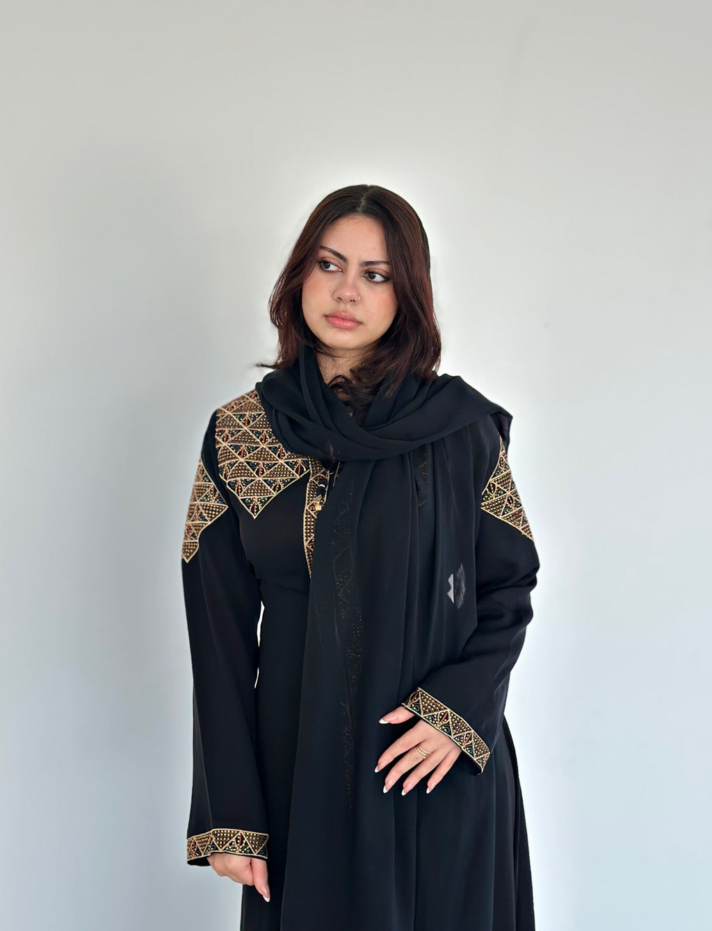 Dila Geo Panel Abaya