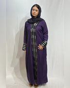 Amethyst Elegance Abaya
