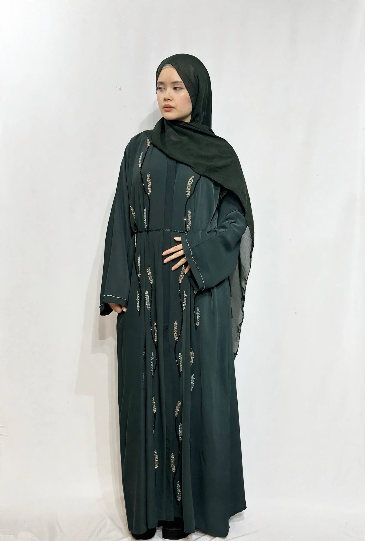 Moonlit Flow Abaya