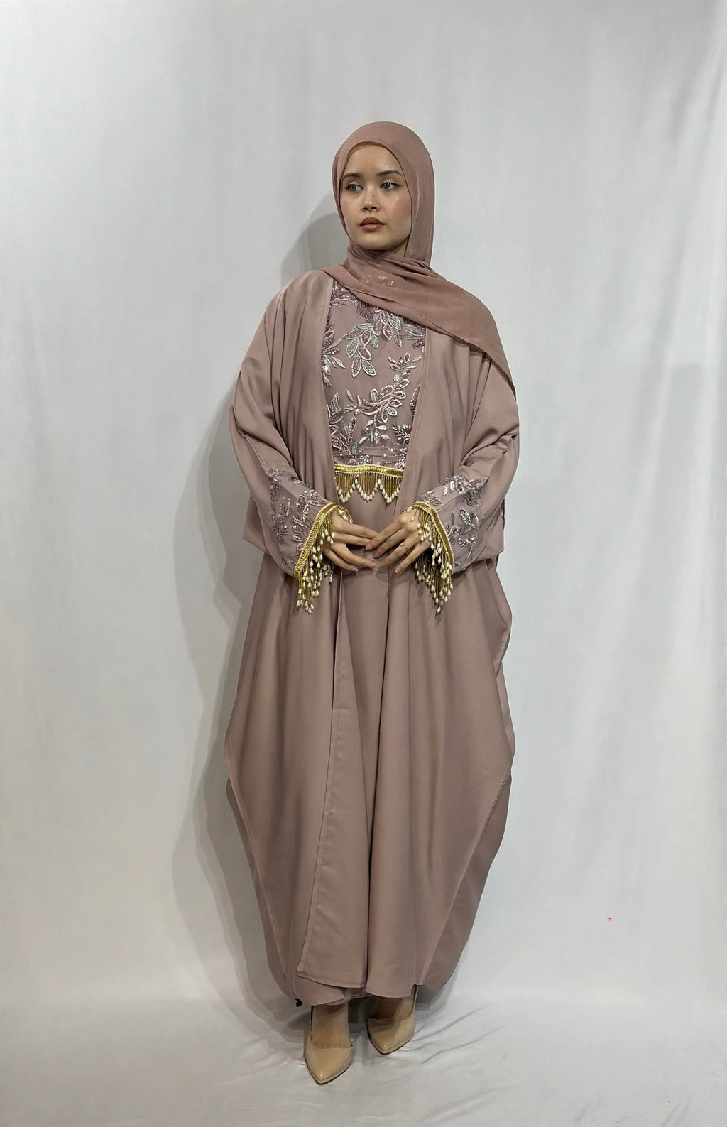 Flora Embellished Abaya
