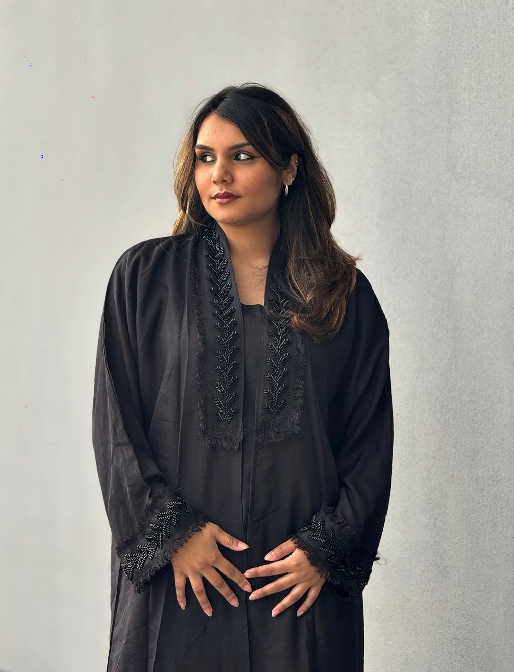 Waraq Linen Abaya