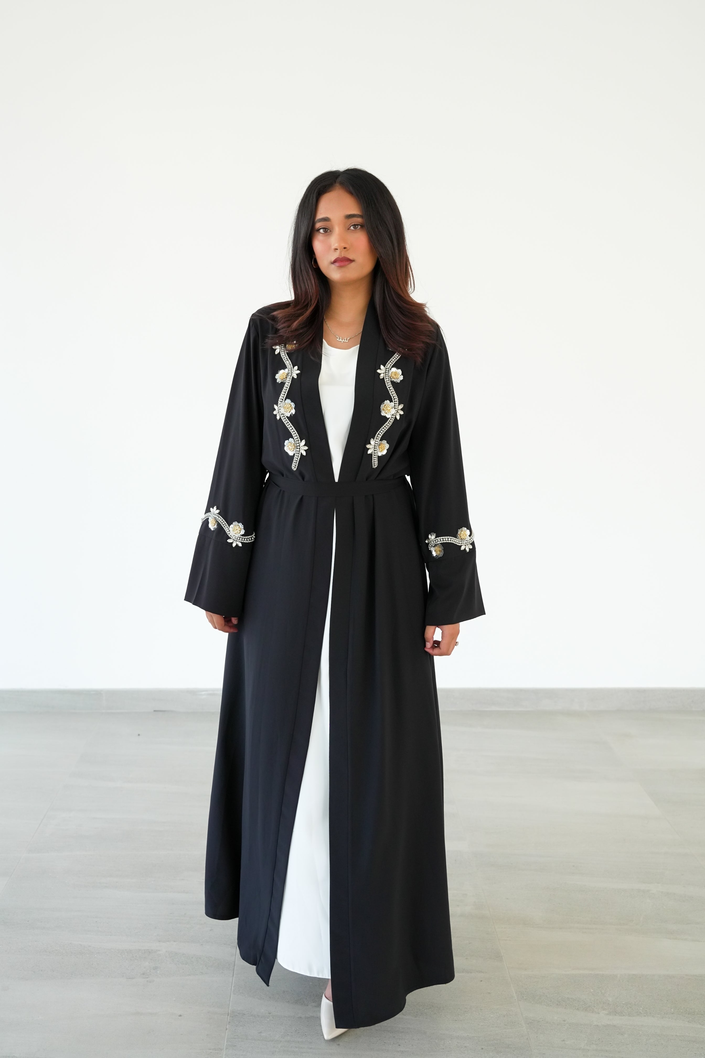 The Ottoman Mosaic Print Abaya