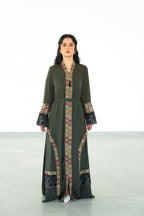 The Ottoman Heritage Green Abaya