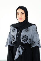 The Galata Grey  Abaya