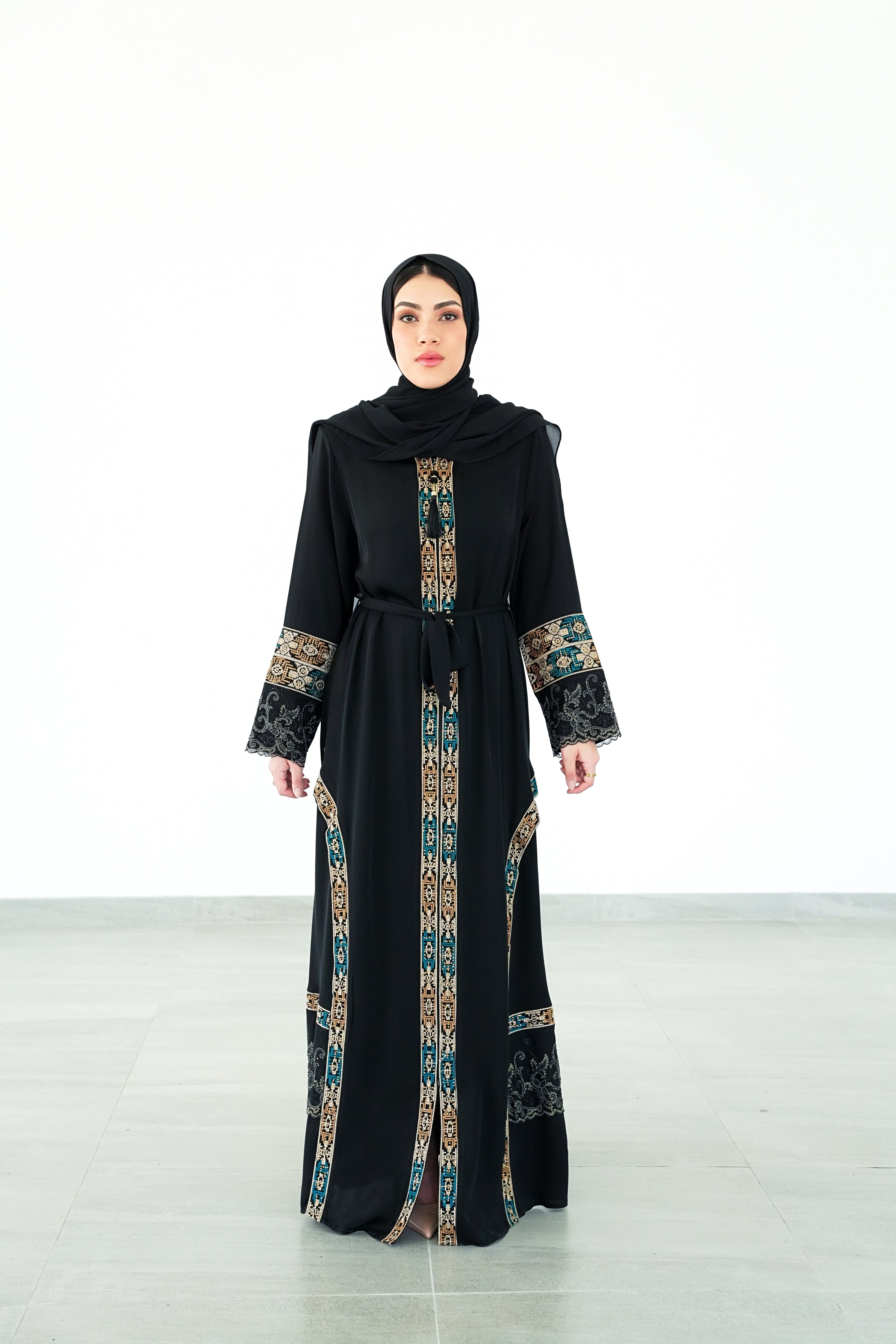 The Bosphorus Mosaic Abaya