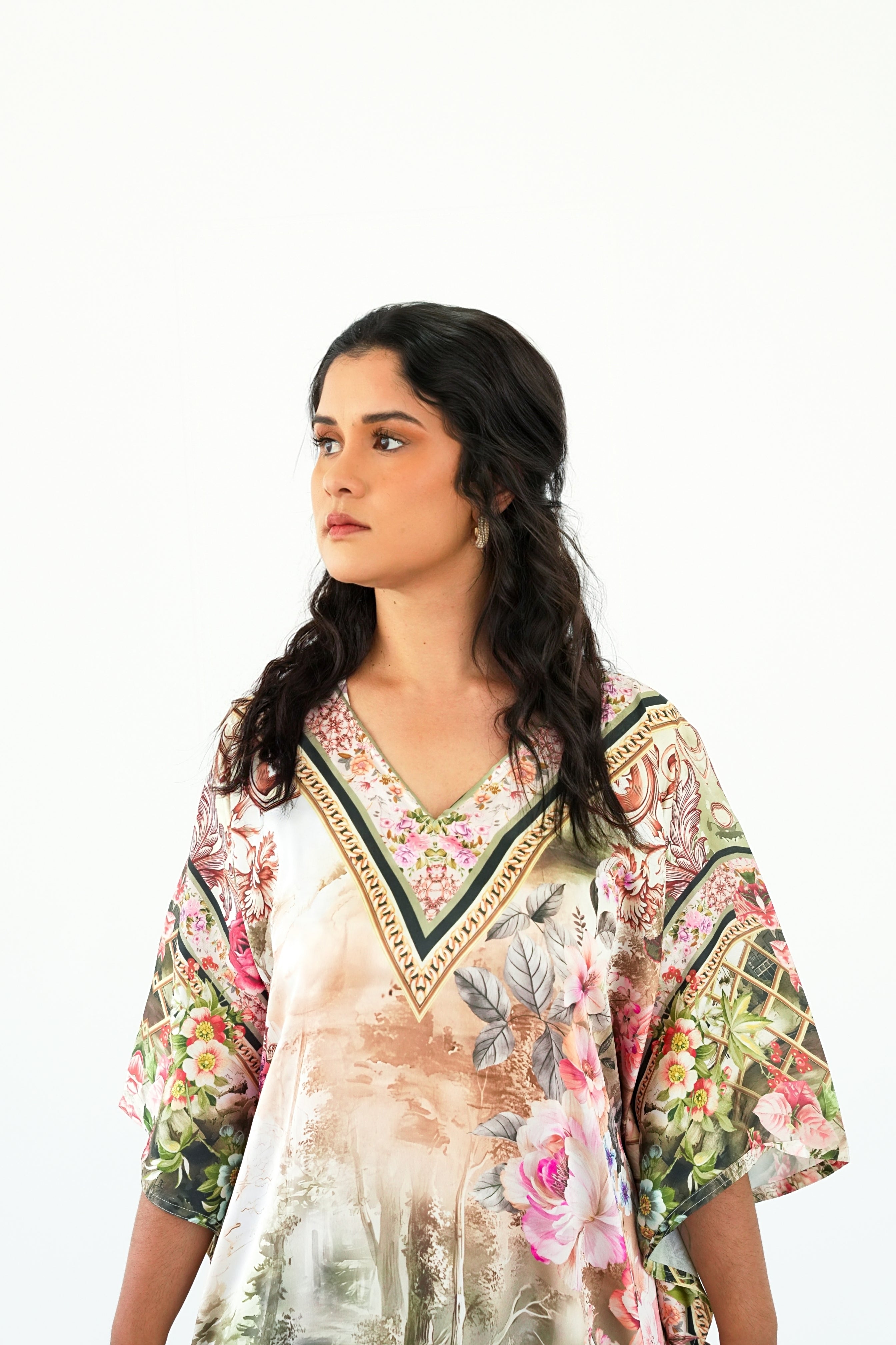 The Vintage Rose Garden Kaftan