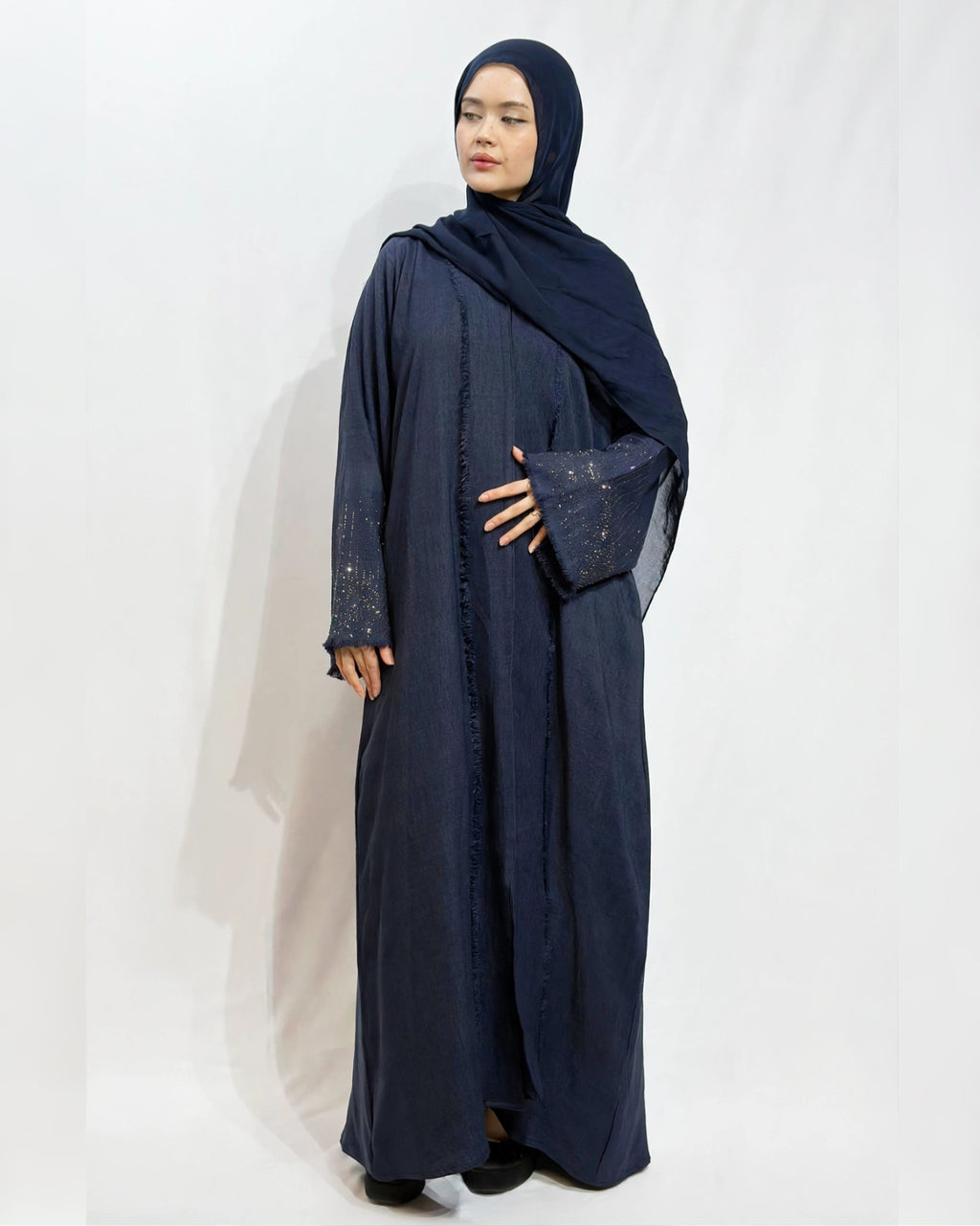 Midnight Grace Abaya