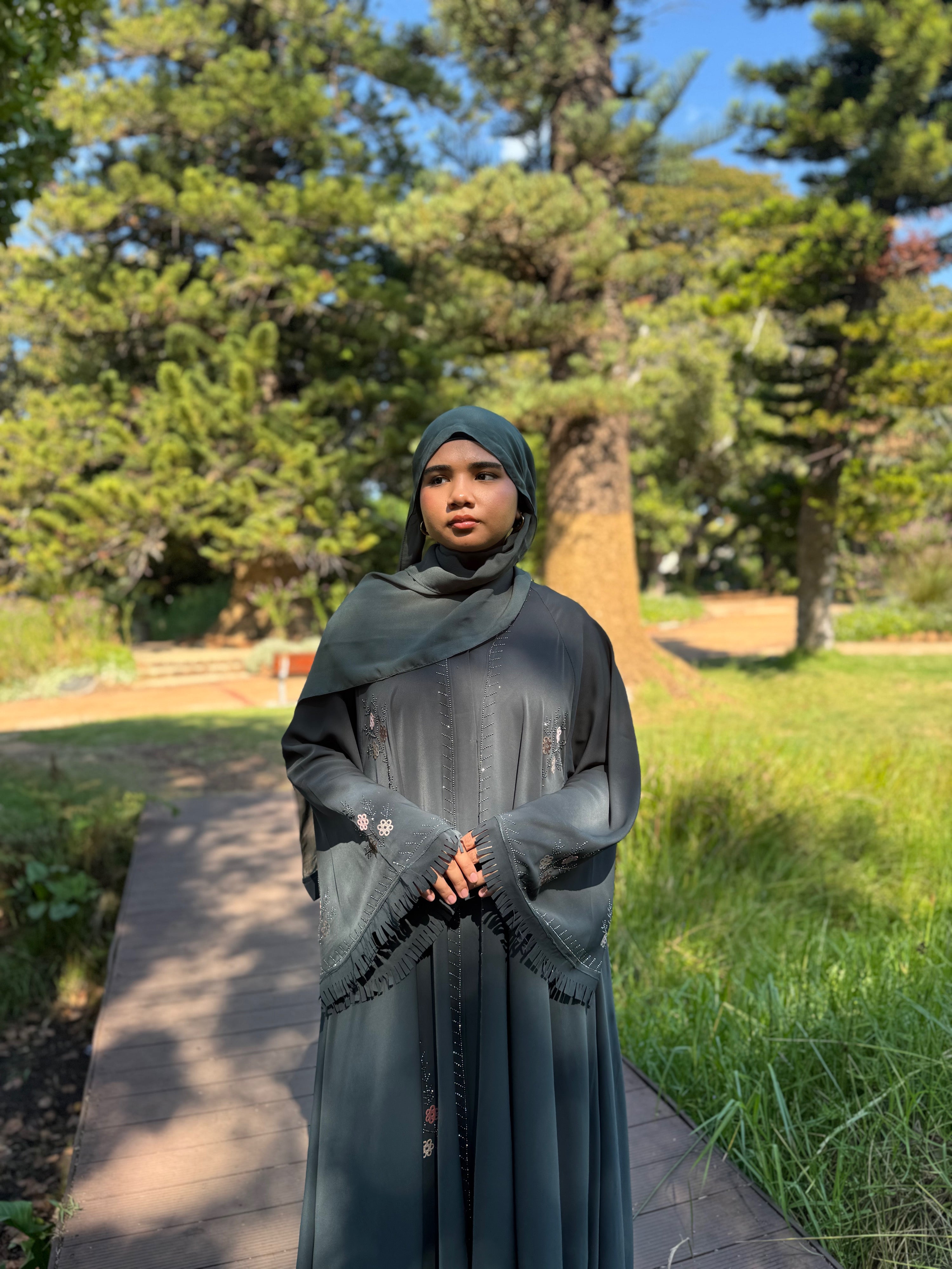 The Bloom Abaya