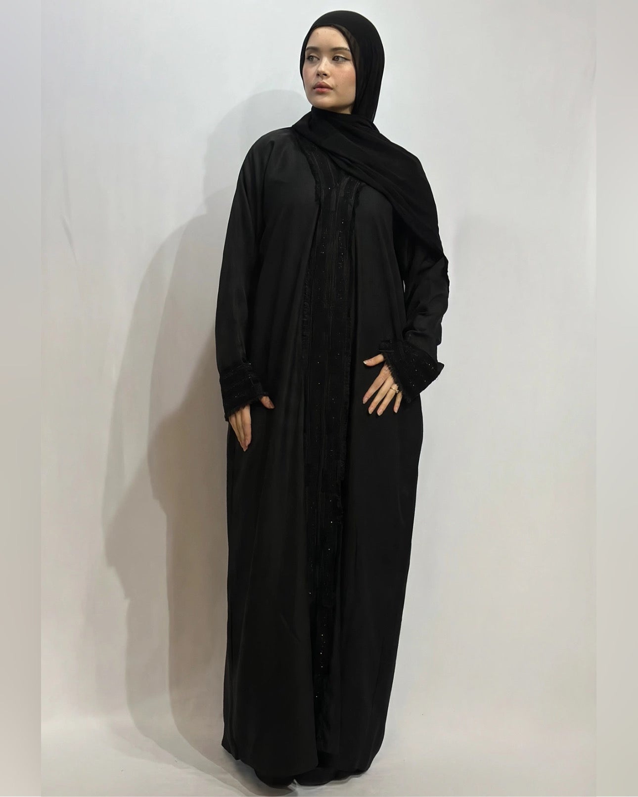 Amethyst Elegance Abaya