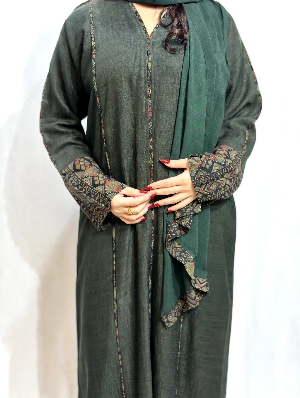Sage Serenity Abaya
