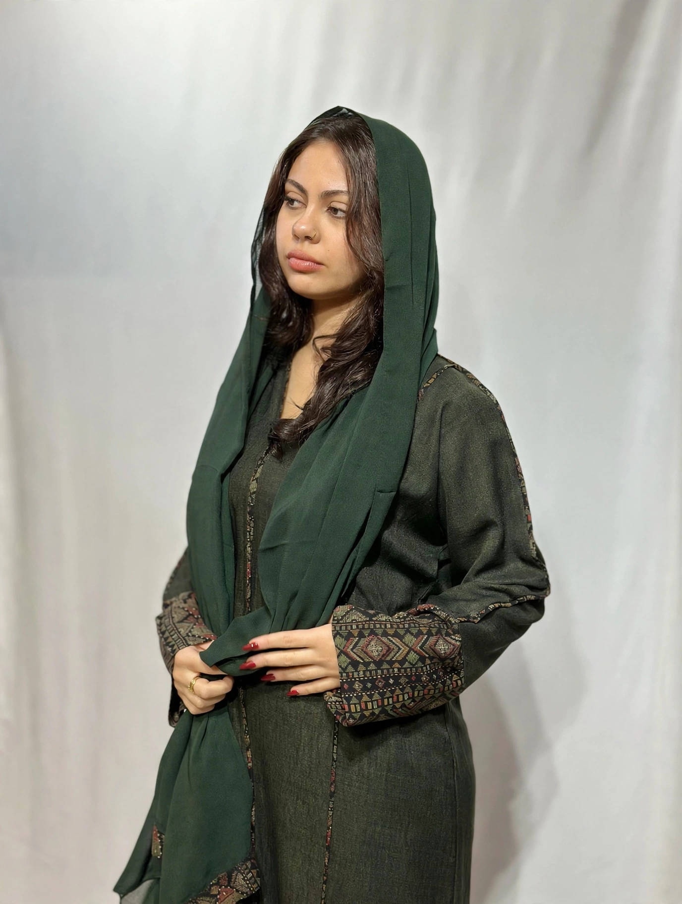 Sage Serenity Abaya