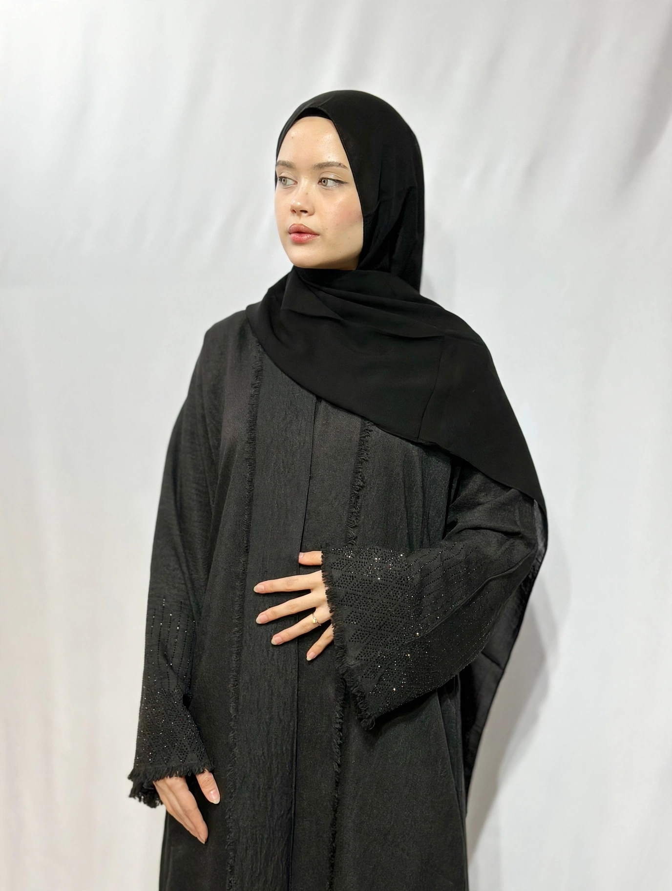 Midnight Grace Abaya