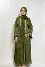 Teal Royale Abaya