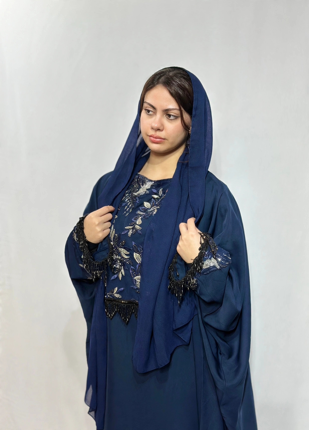 Flora Embellished Abaya