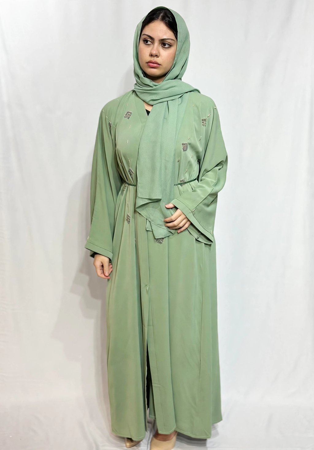 Luxe Bead Abaya