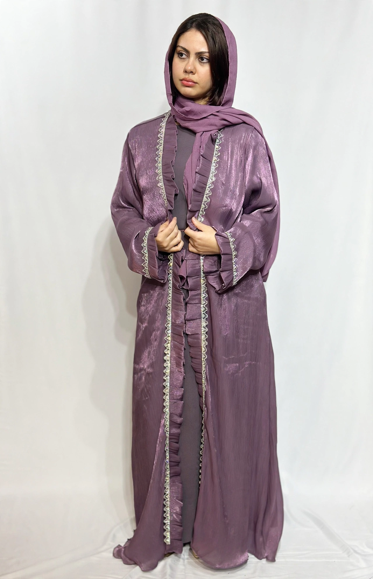 Teal Royale Abaya