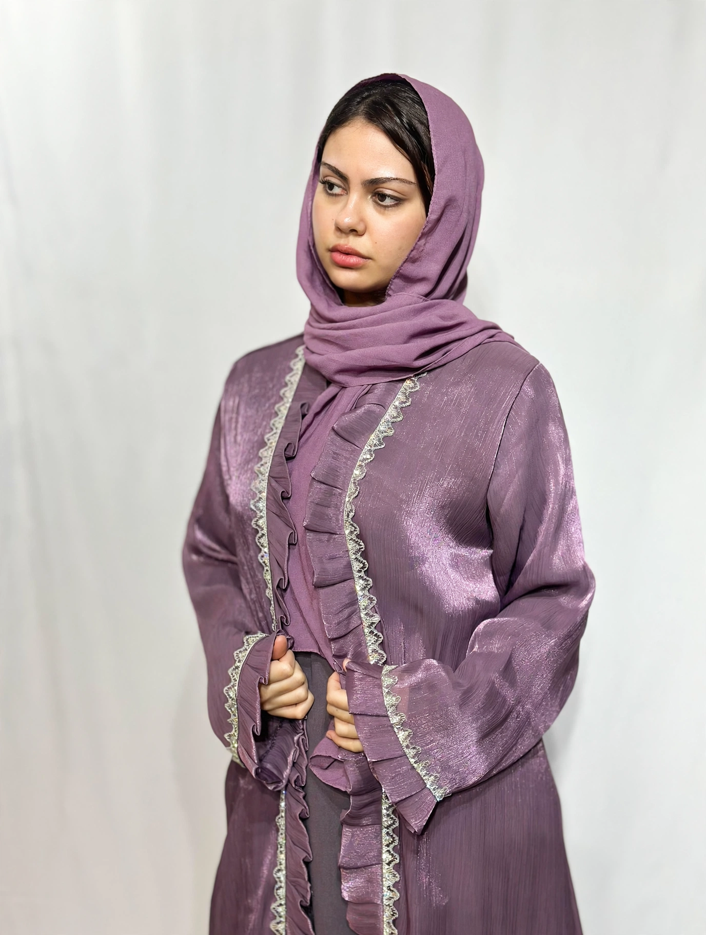 Teal Royale Abaya