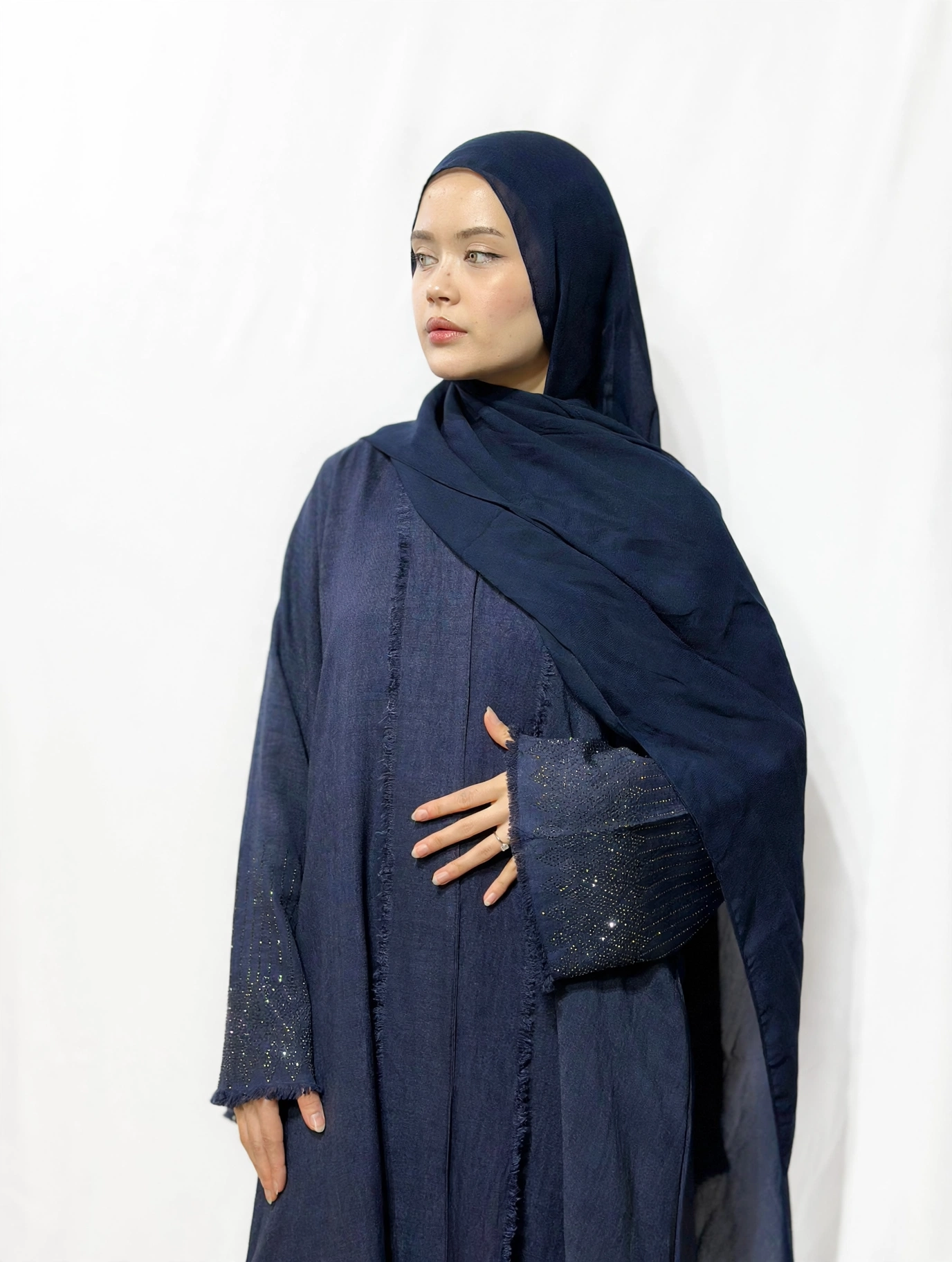 Midnight Grace Abaya