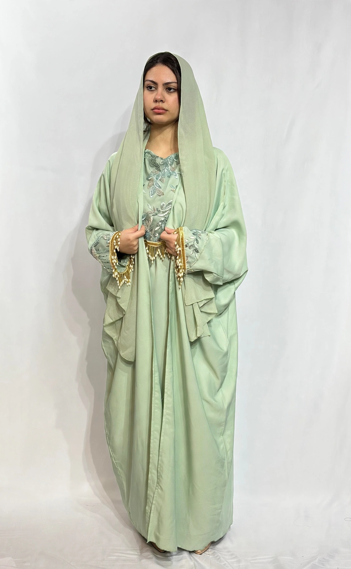 Flora Embellished Abaya