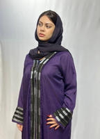 Amethyst Elegance Abaya