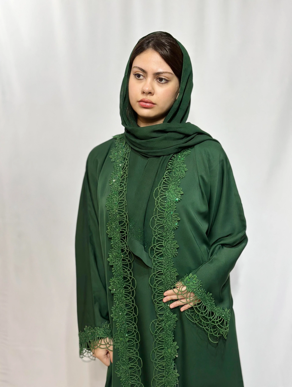 Noir Elegance Abaya