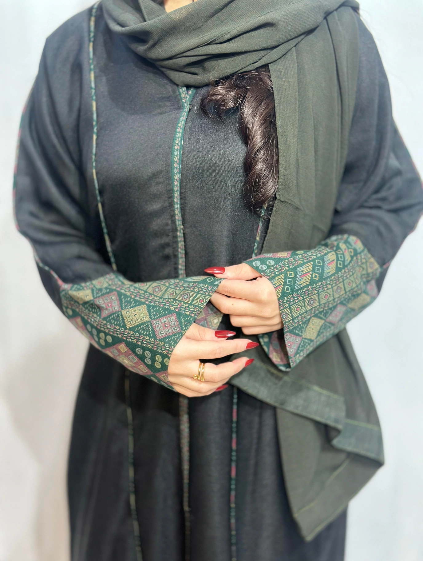 Sage Serenity Abaya