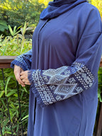 Embroidered Sleeve Abayah