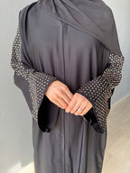 Celeste Studded Open Abayah