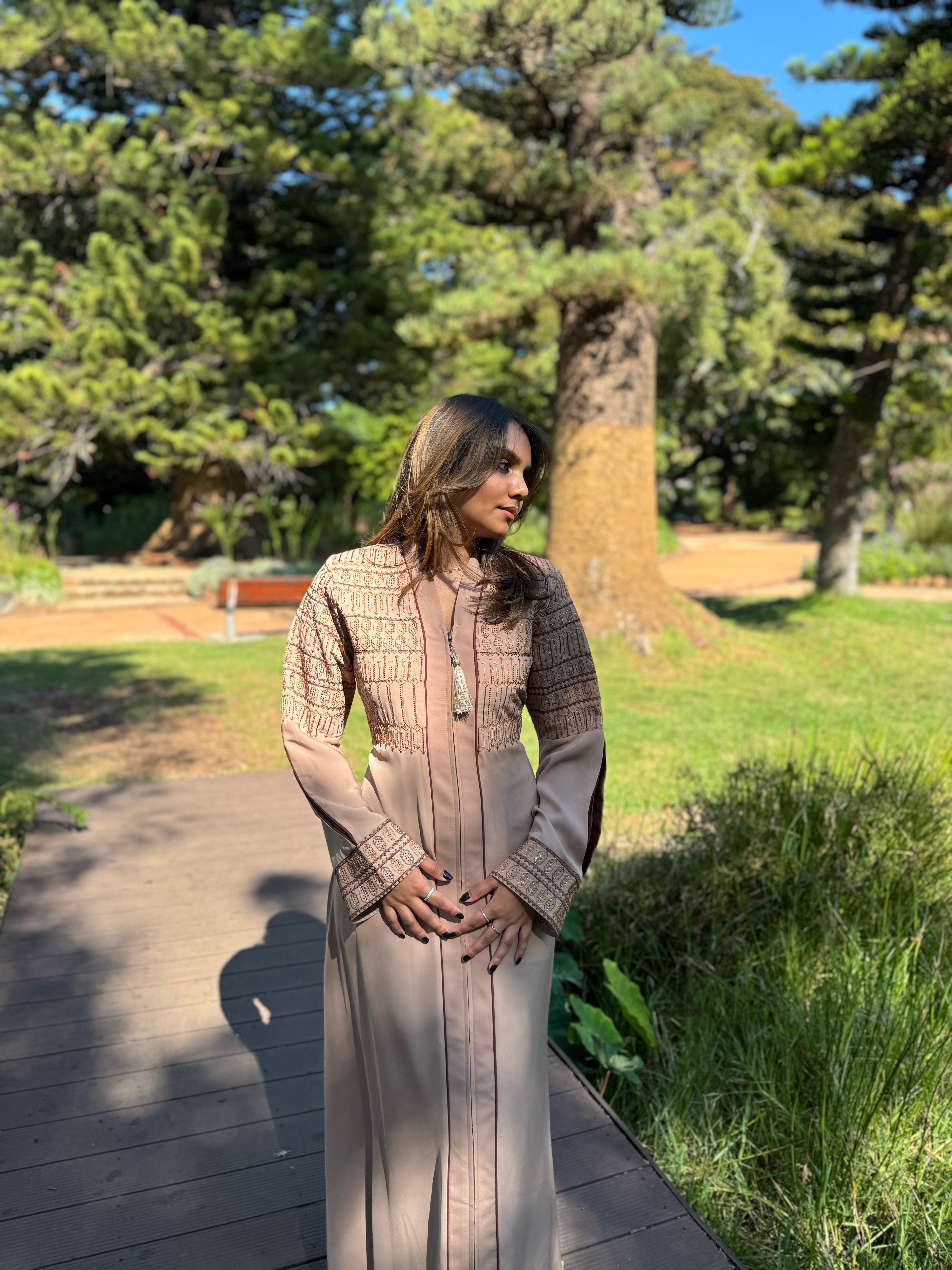 Sultana Embroidered Abayah