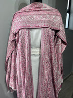 Ornamental Veil Pashmina(white inner)