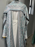 Ornamental Veil Pashmina(white inner)
