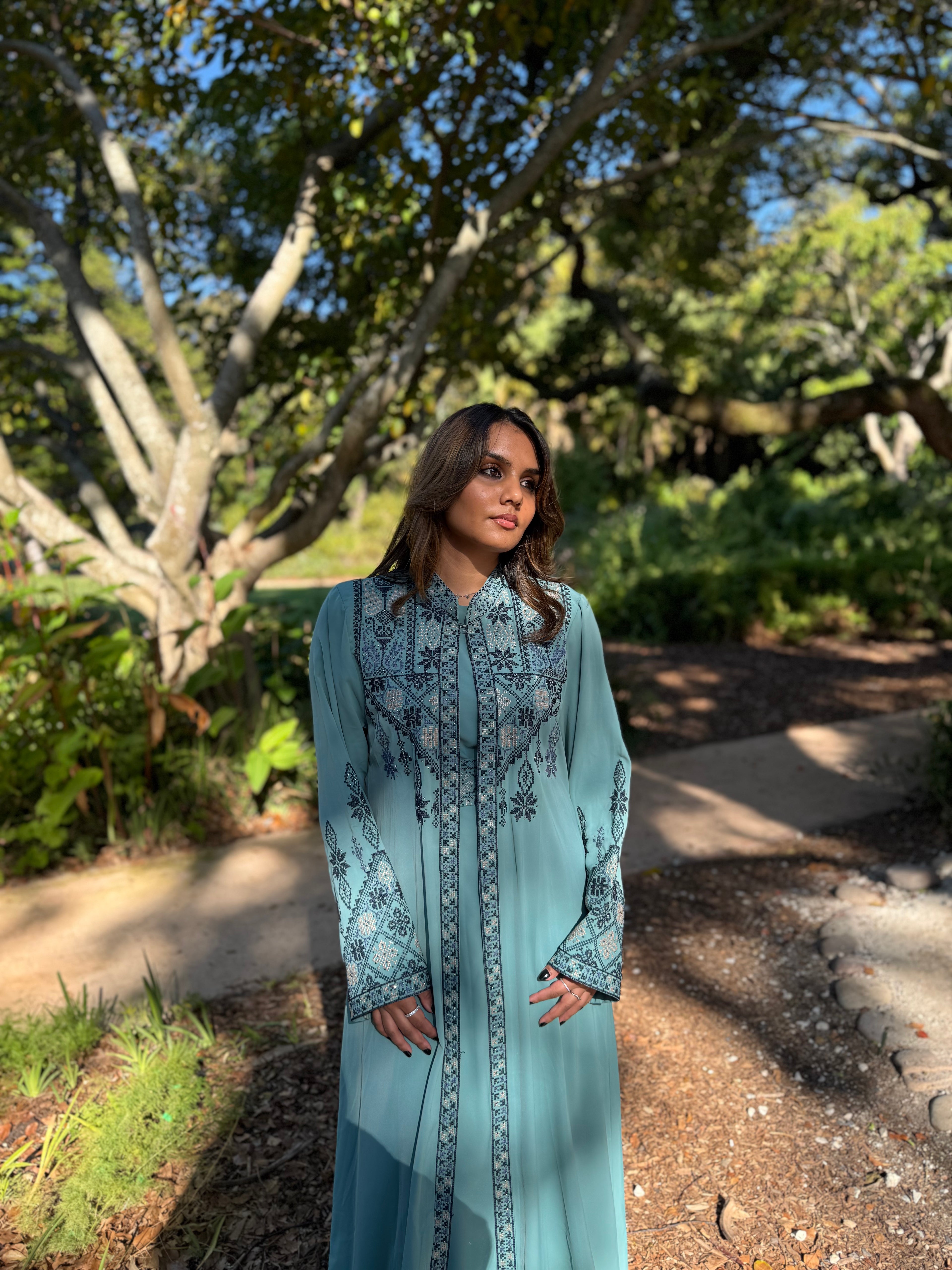 Anatolian Artisan Abaya – ALEENA'S CLOSET