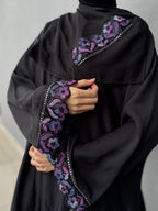 Orchid Sleeve Abaya