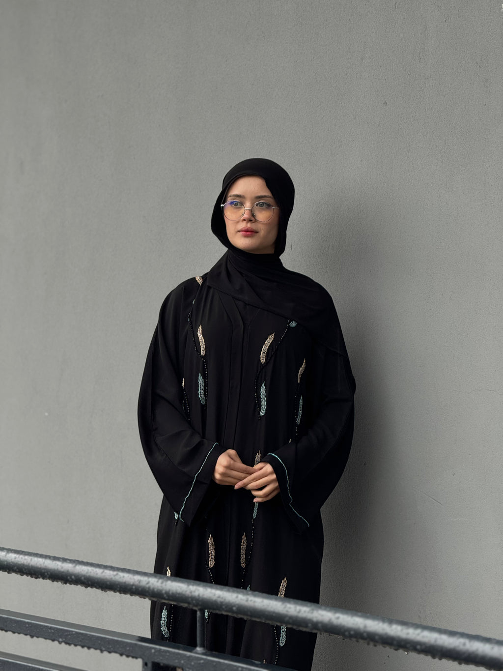 Moonlit Flow Abaya