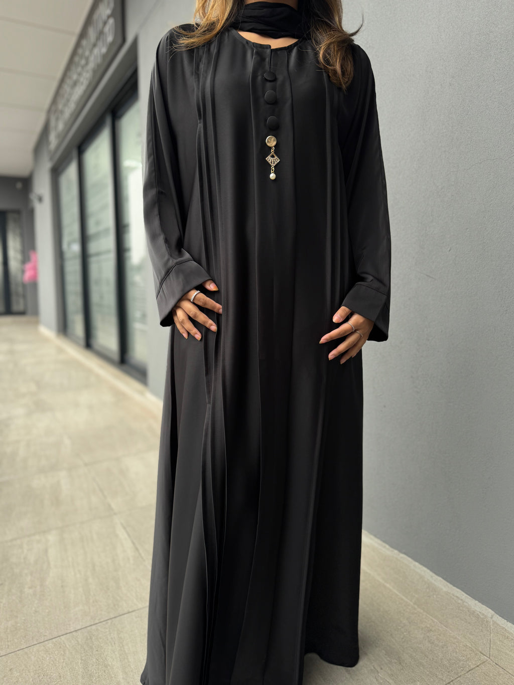 Timeless Pleat Abaya