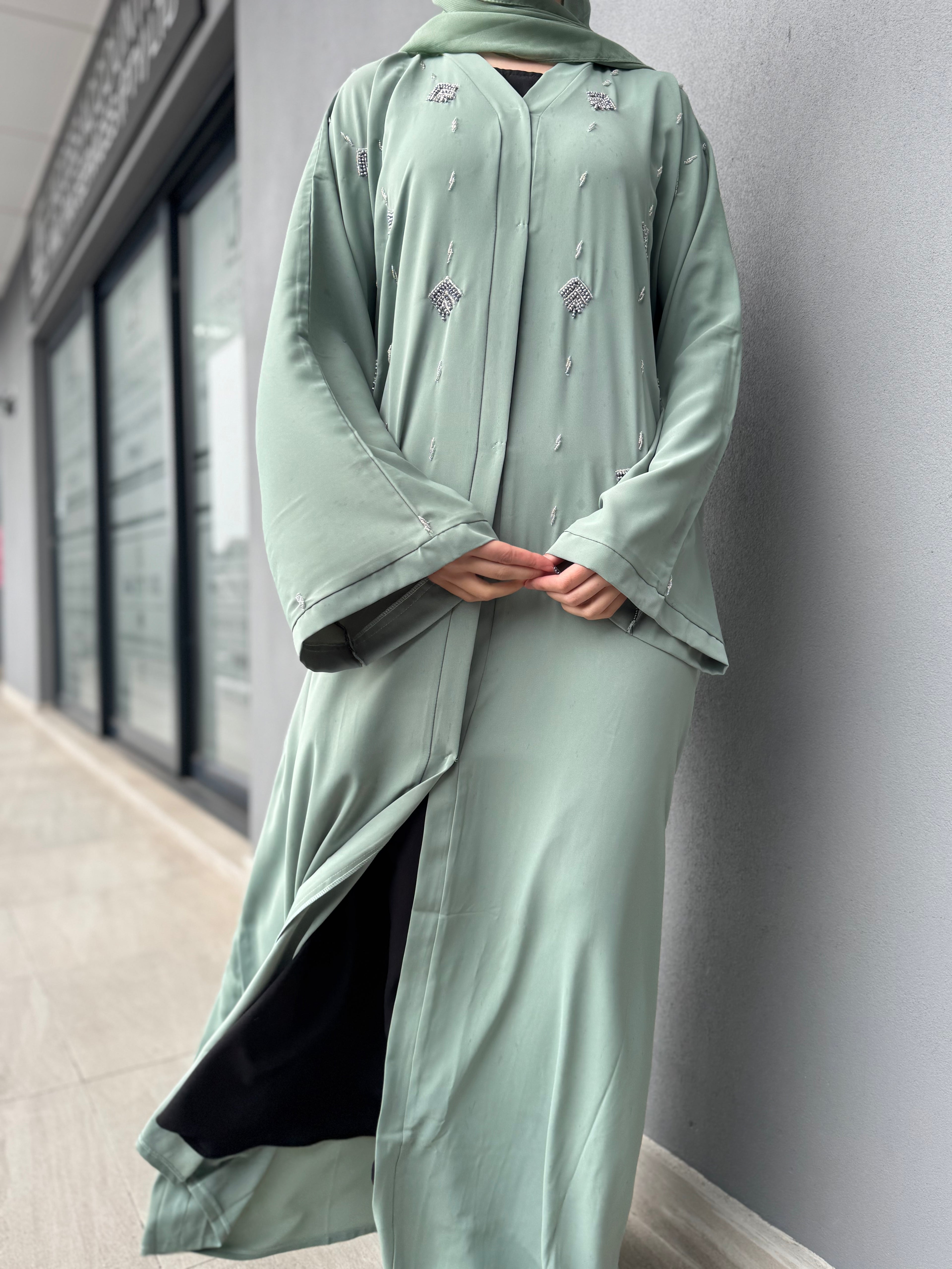 Luxe Bead Abaya