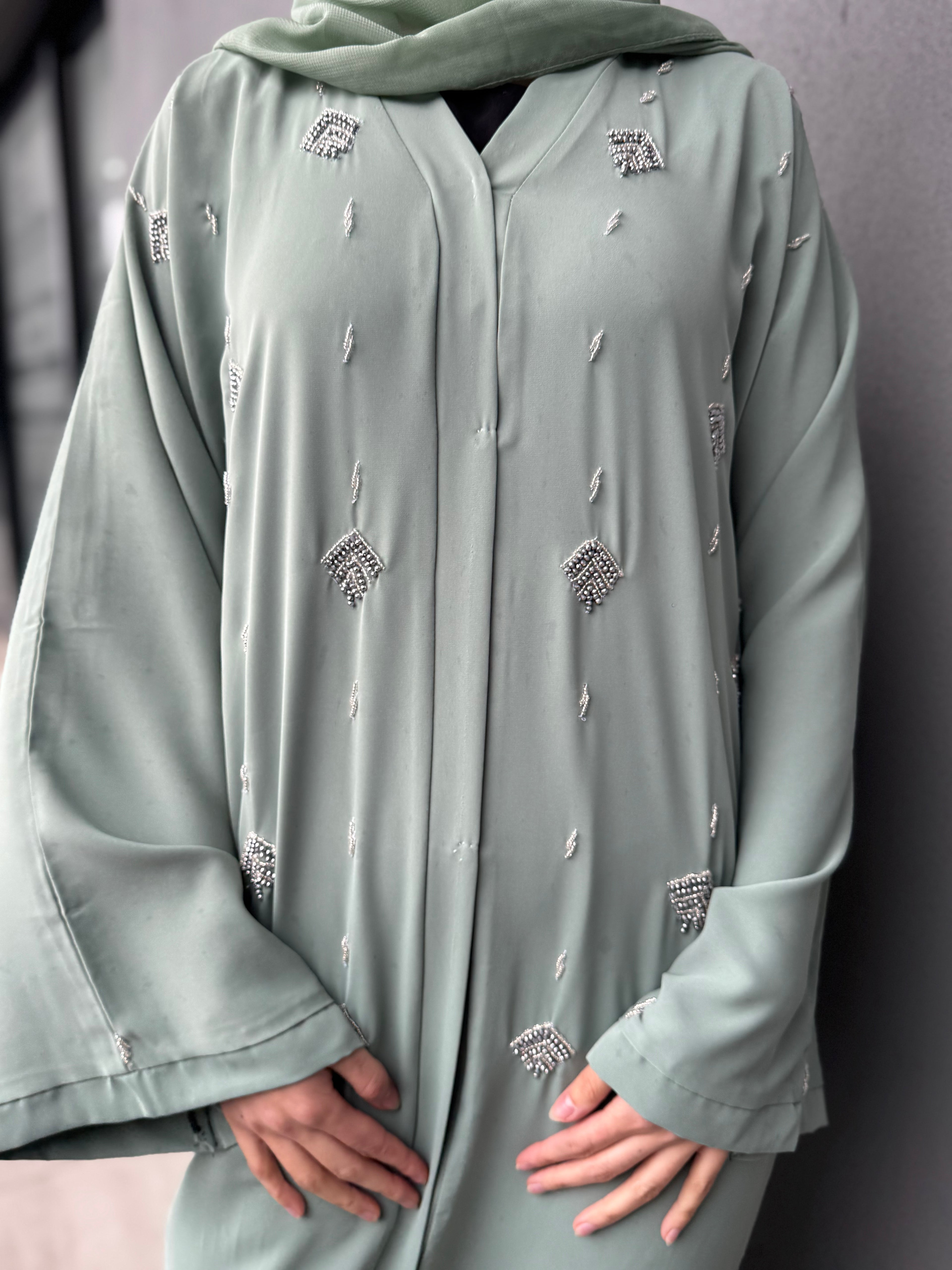 Luxe Bead Abaya