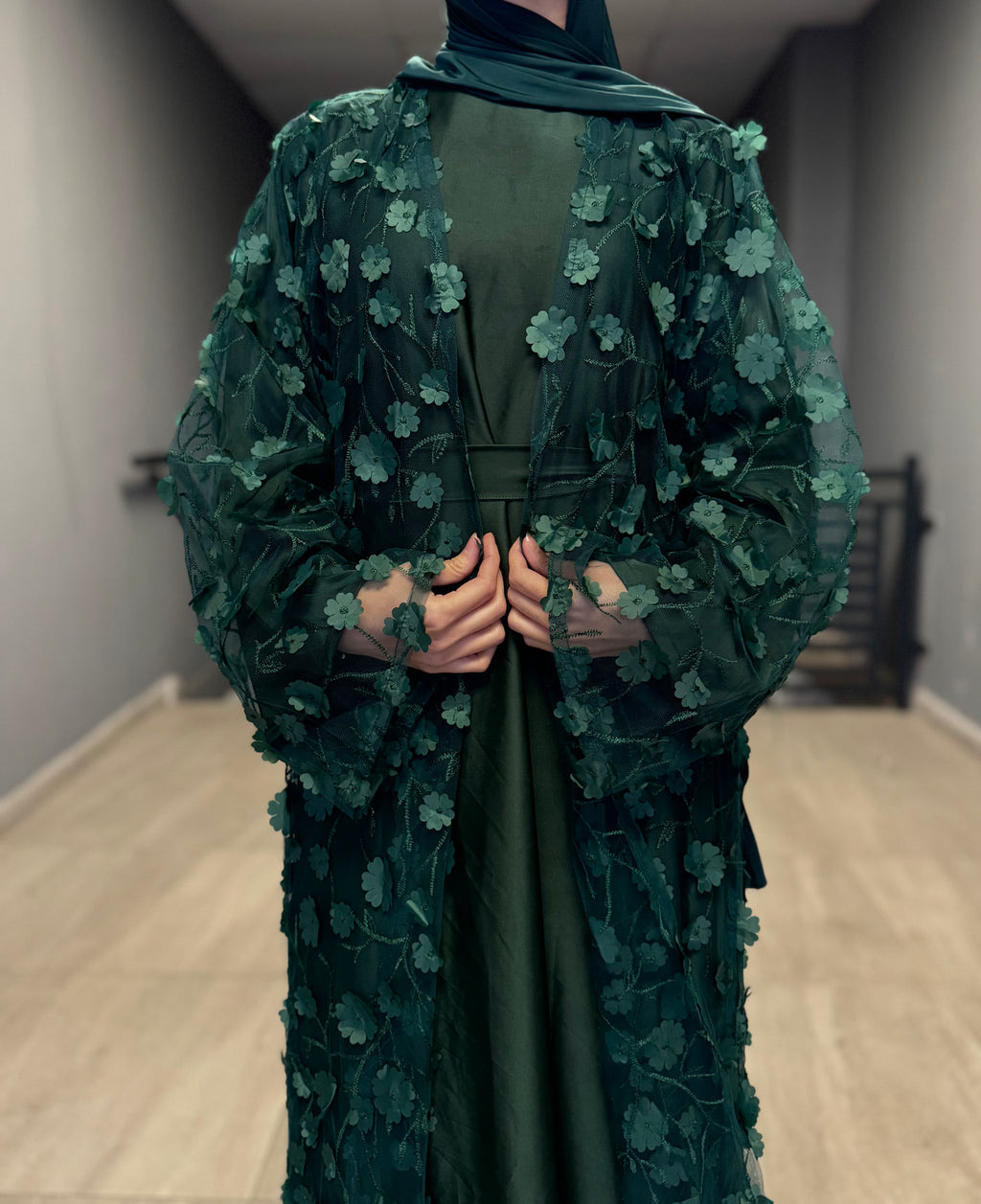 Petal Luxe Abaya