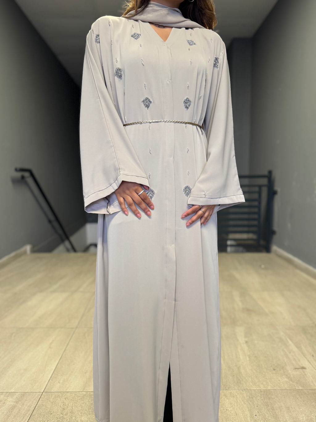 Luxe Bead Abaya