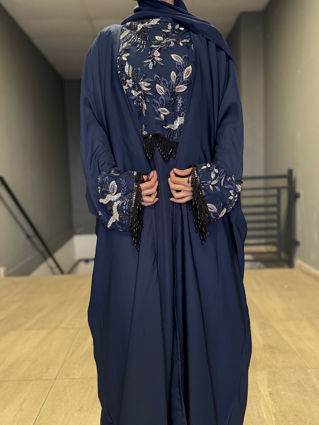 Flora Embellished Abaya