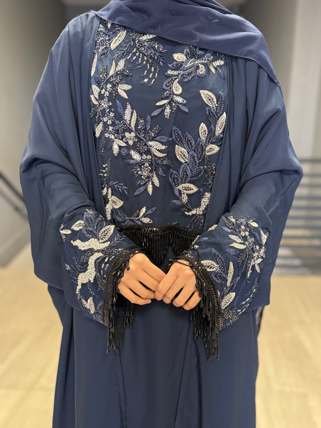Flora Embellished Abaya